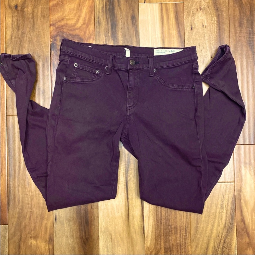 Rag & Bone Zipper Jean Legging